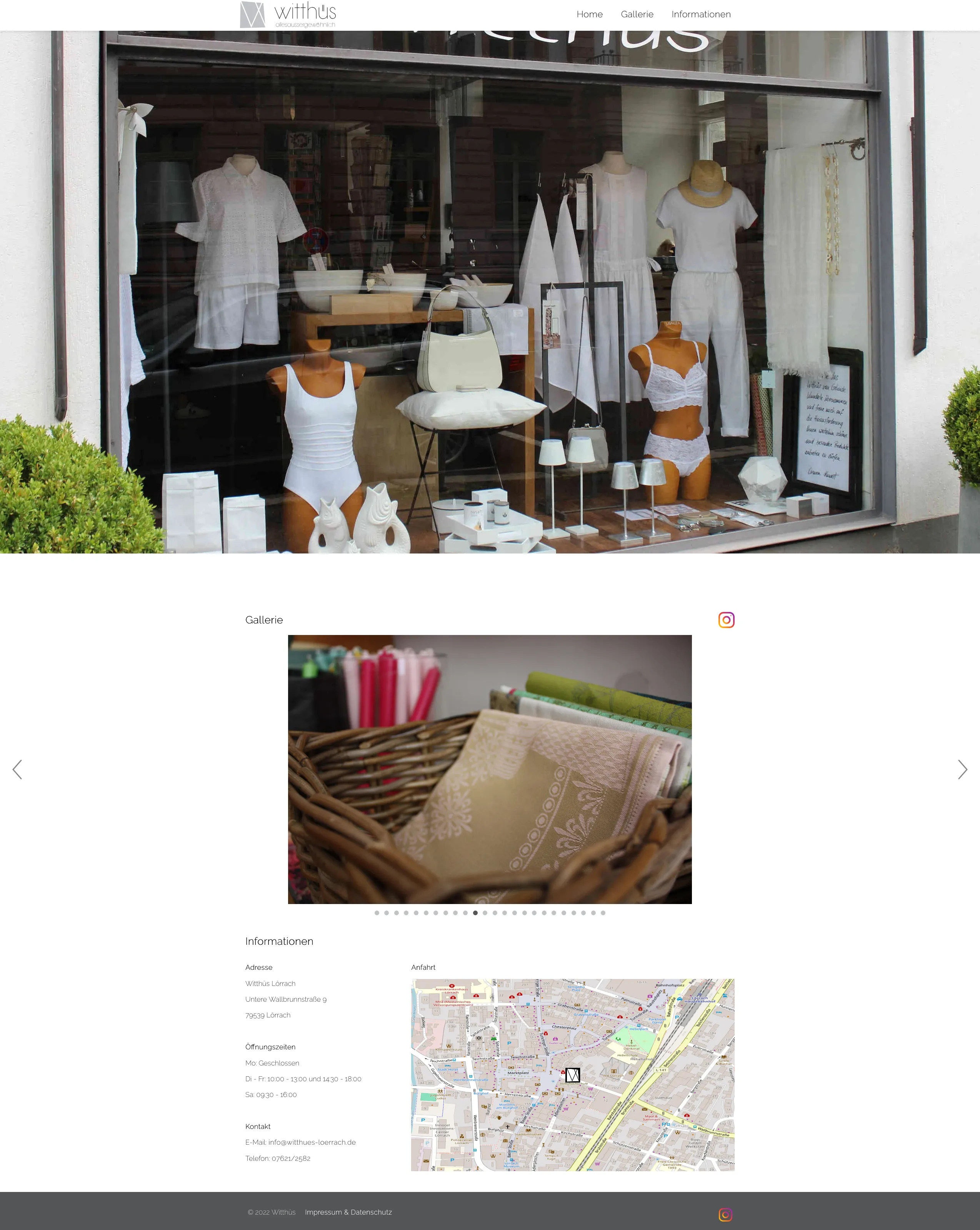 First website iteration